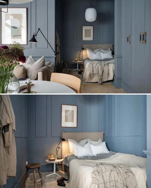 Роскошная квартира - студия, которая сочетает в себе современность и традиционные вневременные элементы классики. 02