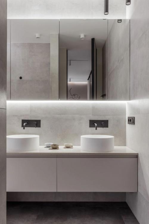 Монохромная квартира в минималистичном интерьере. 06