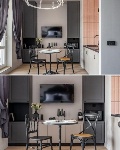 Квартира - студия, общей площадью 27 кв. 03