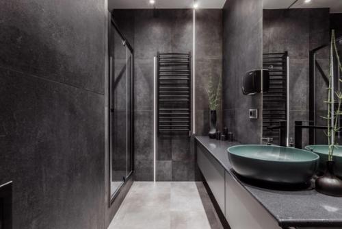 Монохромная квартира в минималистичном интерьере. 09