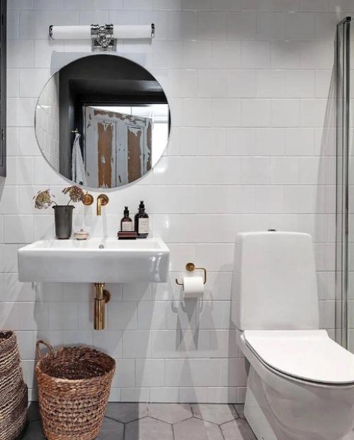 Роскошная квартира - студия, которая сочетает в себе современность и традиционные вневременные элементы классики. 05