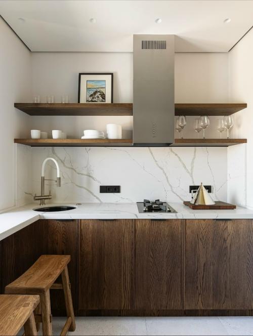 Квартира, в которой каждая деталь будто создана для тихого созерцания и внутреннего равновесия. 07