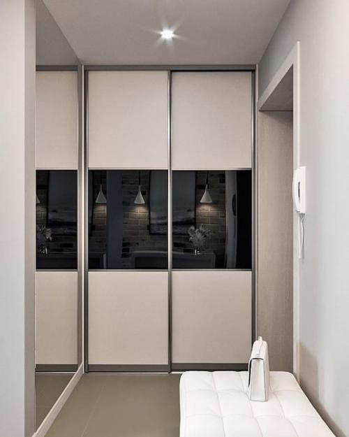 Проект однокомнатной квартиры с зонированой спальней, площадь 49 м 2. 06