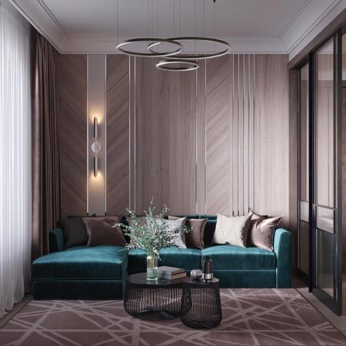 Кухня - гостиная, площадью - 31 кв. 04