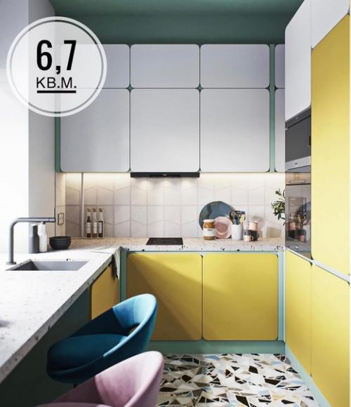 Кухня 6, 7 кв.
