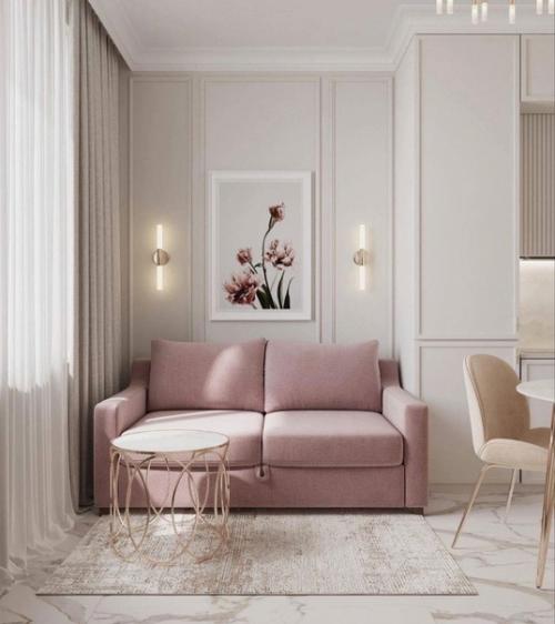 Квартира, в едином стиле и цветовой гамме, площадью - 42 кв. 06