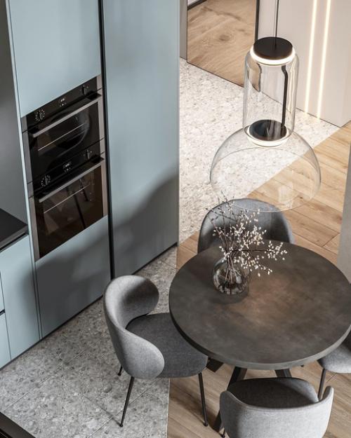 Кухня - гостиная, площадью - 15, 6 кв. 03