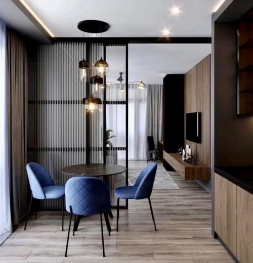 Интересная квартира в современном стиле. 03