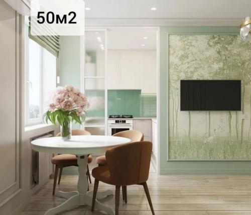 Квартира в хрущёвке, общей площадью 50 кв.