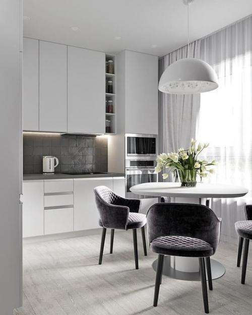 Интерьер небольшой квартиры - студии. 05