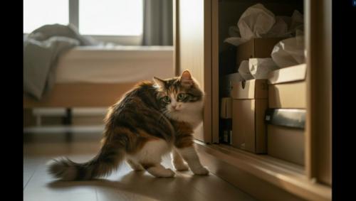 Вчера вечером копалась в комоде, искала шарф.  