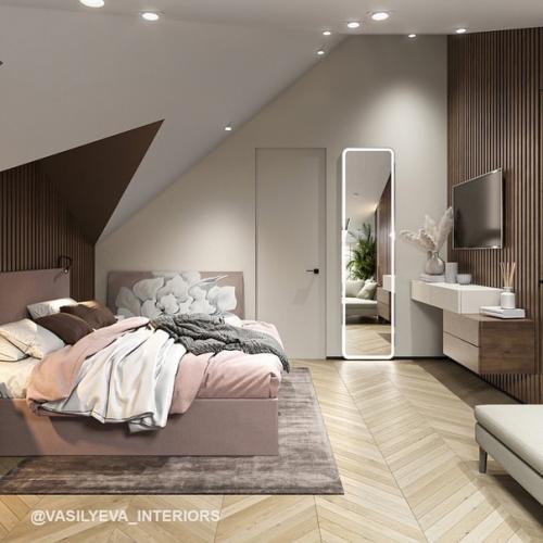 Мансарда.  Это всегда и преимущество и головная боль. 02