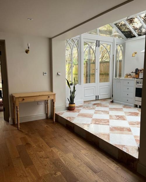 Необычная кухня в обычном загородном доме. 03