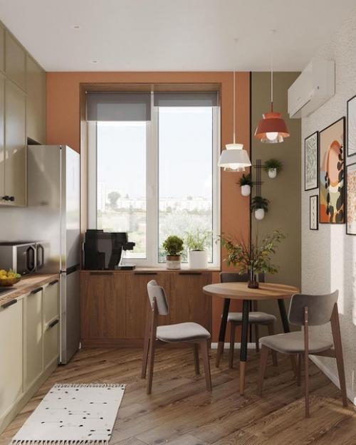 Кухня, площадью - 8 кв. 06