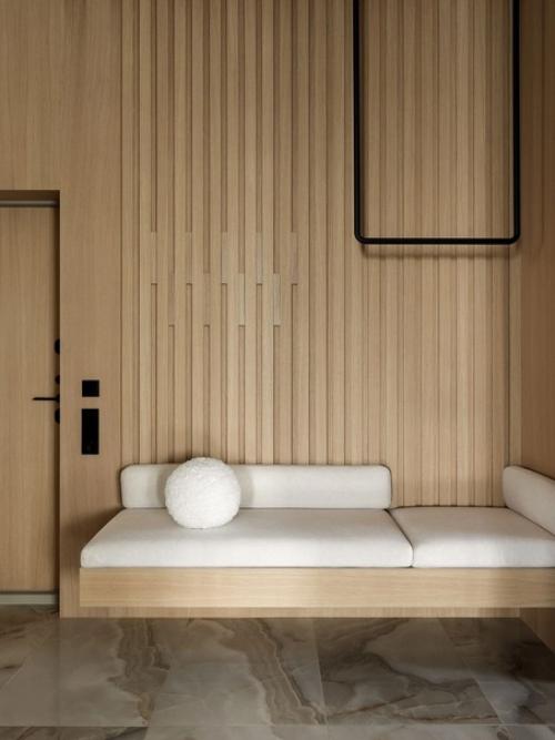 Лаконичная квартира с восточными мотивами. 02