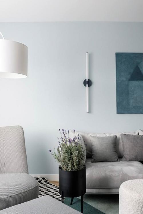 Светлый воздушный интерьер трехкомнатной квартиры, площадью - 88, 6 кв.