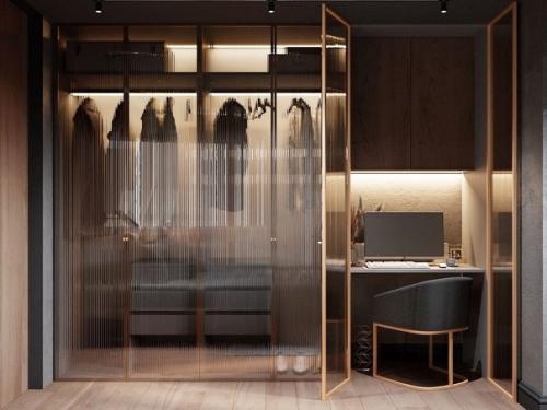 Просто очень необычная и красивая спальня. 02