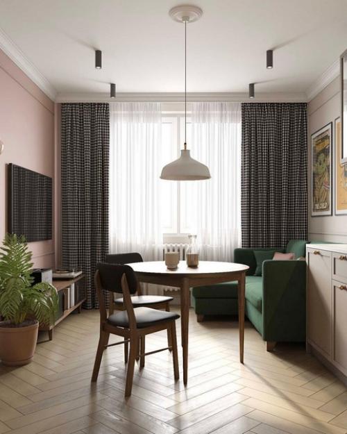 Кухня - гостиная, площадью - 14 кв. 05