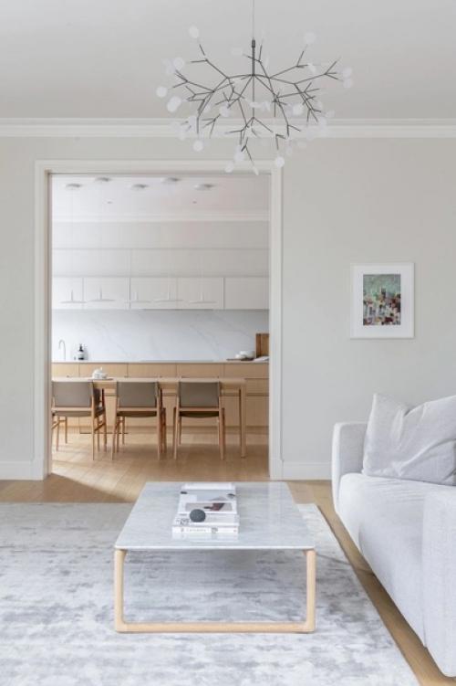 Светлая скандинавская квартира. 06