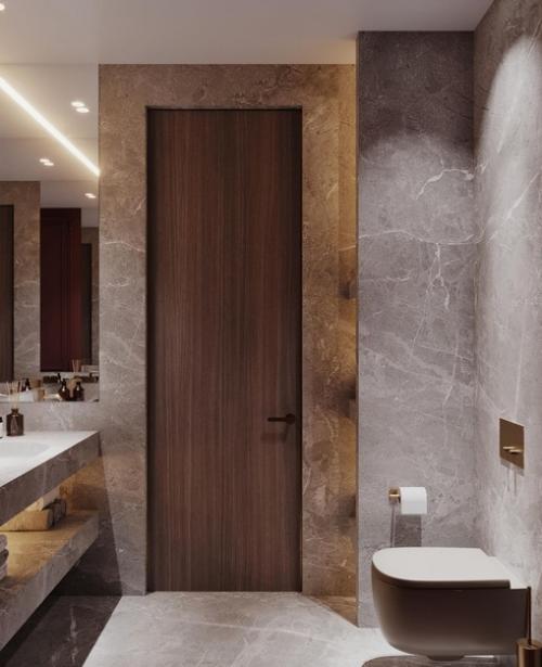 Ванная комната и санузел из одного проекта. 08