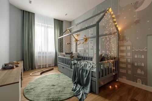 Светлый воздушный интерьер трехкомнатной квартиры, площадью - 88, 6 кв. 08