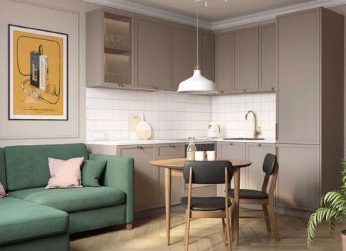 Кухня - гостиная, площадью - 14 кв. 01