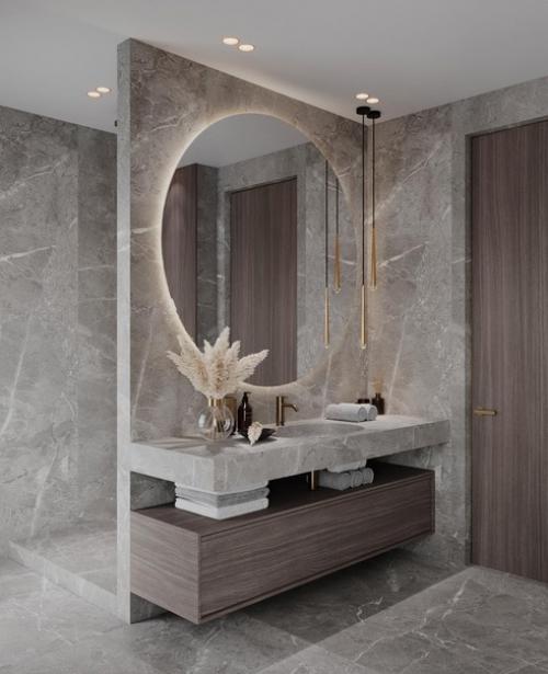 Ванная комната и санузел из одного проекта. 02