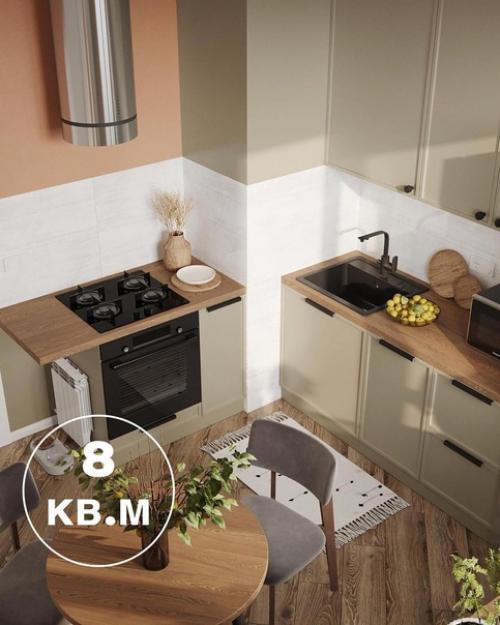 Кухня, площадью - 8 кв. 02