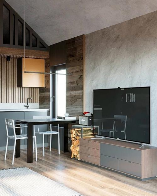 Маленький уютный домик, площадью всего то 25 кв. 01