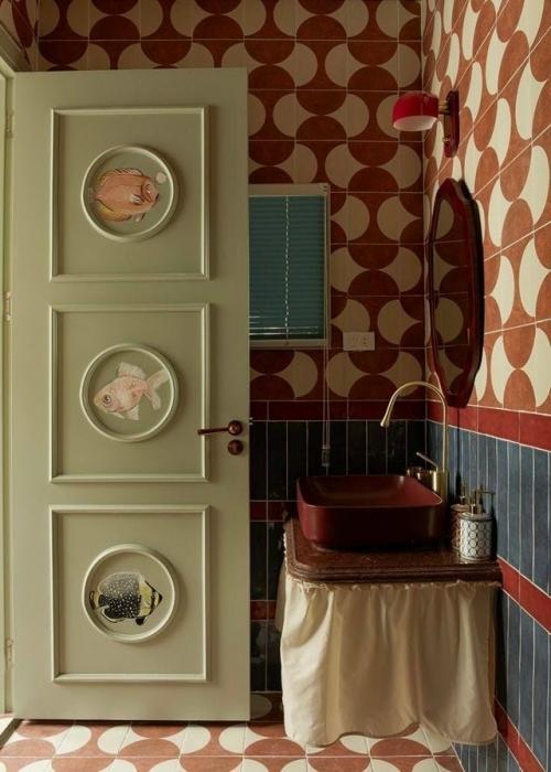 Яркие и смелые интерьеры для вашего вдохновения - это пространство, где цвет, форма и характер выходят на первый план. 03