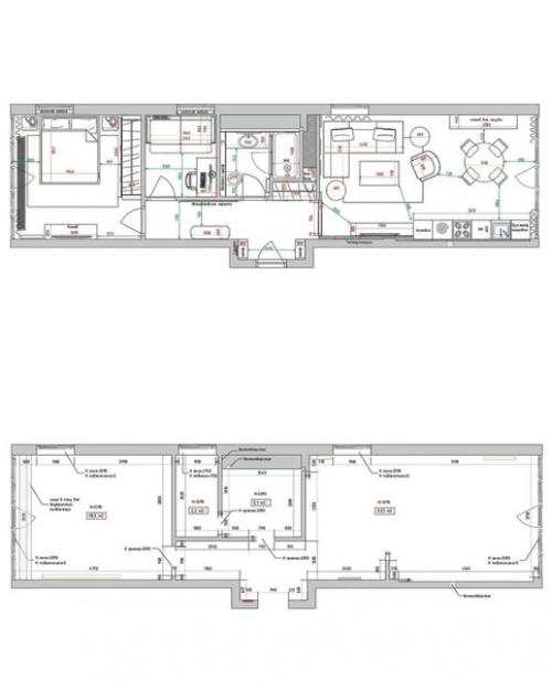 Монохромный дизайн квартиры. 09