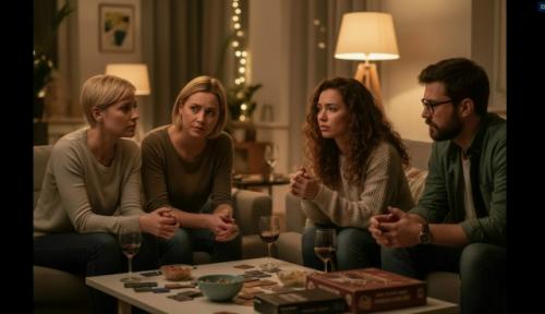 Вечер пятницы, как обычно - собрались у друзей.  