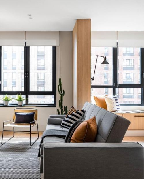 Современный минимализм в дизайне двухкомнатной квартиры. 07