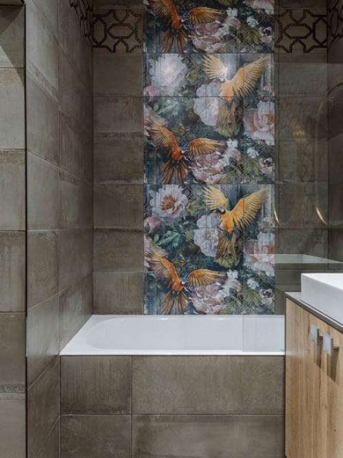 Стильная небольшая квартира с яркими акцентами и площадью - 49 кв. 07