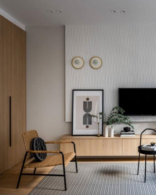 Современный минимализм в дизайне двухкомнатной квартиры. 08