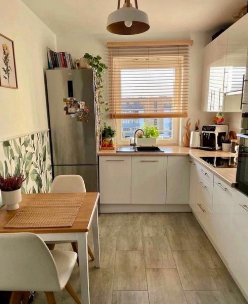 Интерьер кухни в скандинавском стиле. 02