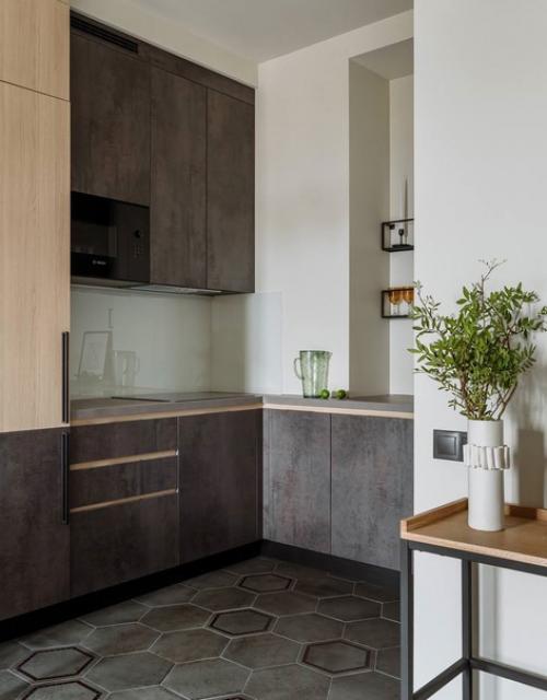 Стильная небольшая квартира с яркими акцентами и площадью - 49 кв. 05