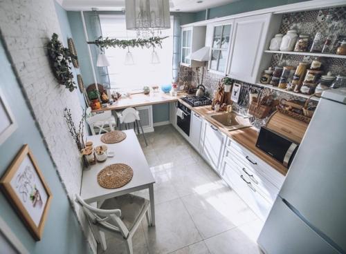 Кухня до и после ремонта. 04