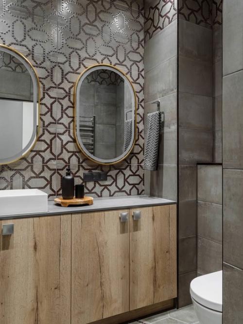 Стильная небольшая квартира с яркими акцентами и площадью - 49 кв. 08