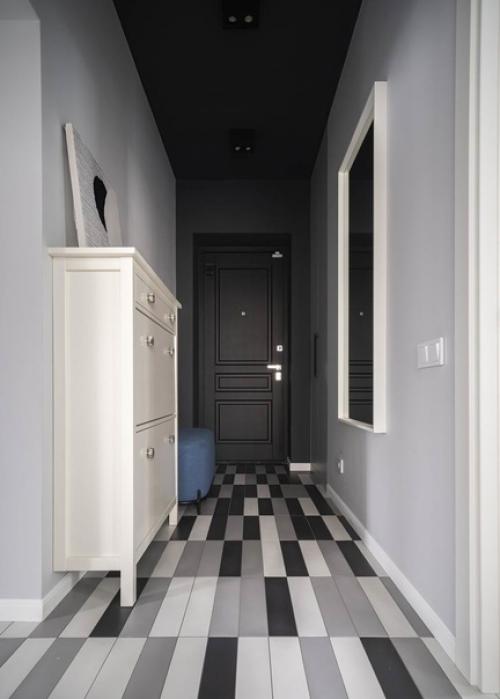 Интерьер квартиры, площадью 75 кв. 02