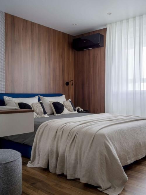 Оригинальная насыщенная палитра в дизайне двухкомнатной квартиры. 03