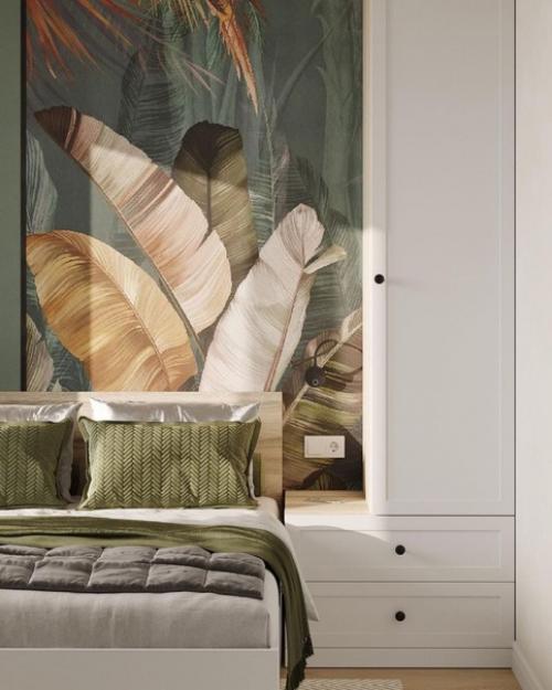 Спальня в весенней цветовой гамме. 02