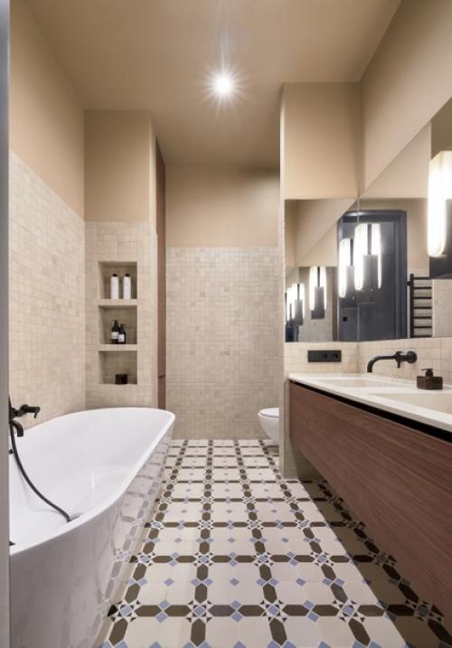 Стильная евротрешка с двумя спальнями и площадью - 63 кв. 06