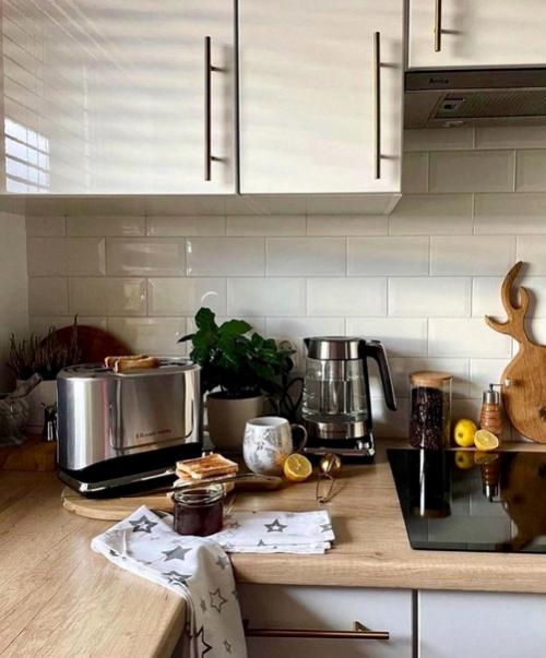 Интерьер кухни в скандинавском стиле. 04