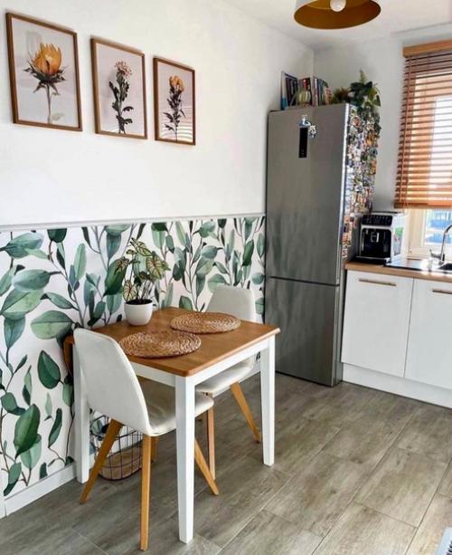 Интерьер кухни в скандинавском стиле. 03