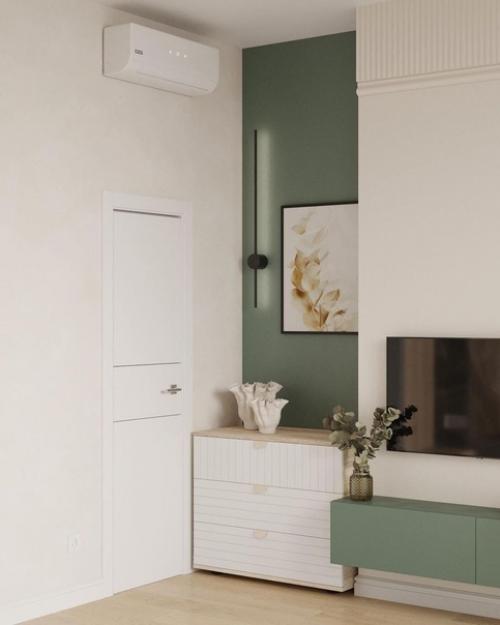 Спальня в весенней цветовой гамме. 07