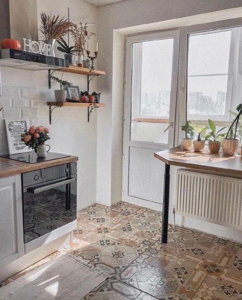 Кухня - гостиная чуть меньше 16 кв. 03