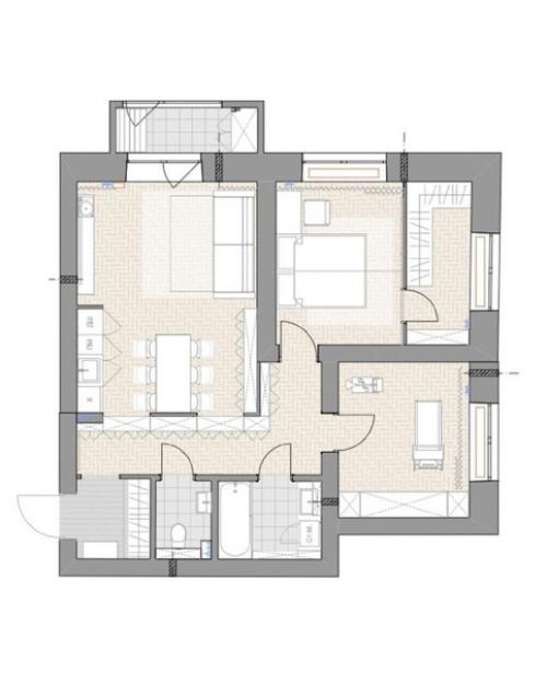 Квартира, площадью - 72 кв. 09