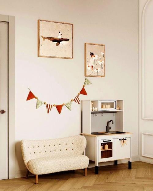 Проект детской в загородном доме.