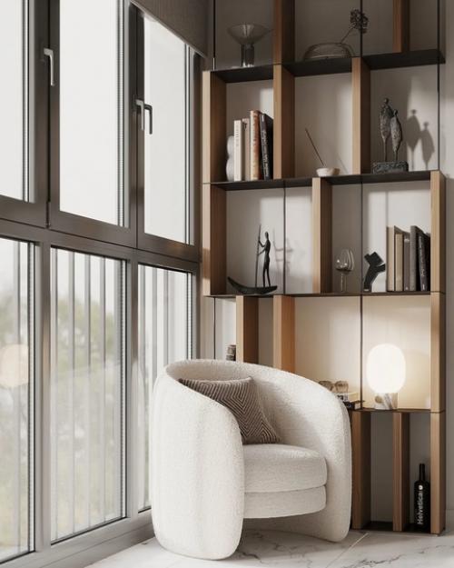 Эволюция балкона - в рабочее место.